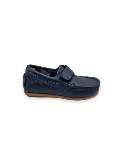 Mocassim com Velcro costura cor