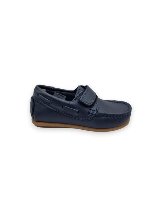 Mocassim com Velcro costura cor