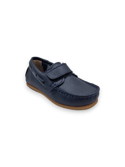Mocassim com Velcro costura cor
