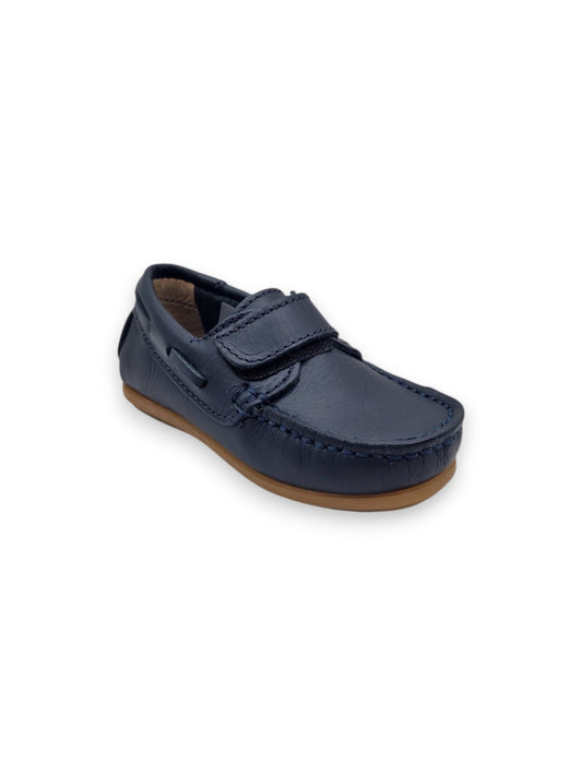 Mocassim com Velcro costura cor