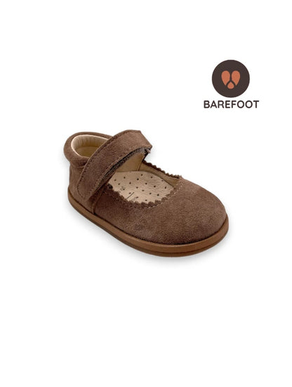  barefoot em velcro sola flexível da Mania do Pé